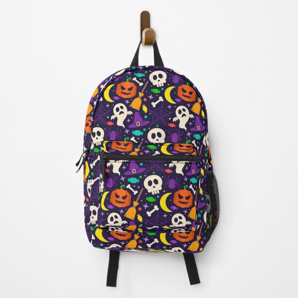 Item preview, Flat Halloween Pattern designed and sold by SamirElh77.