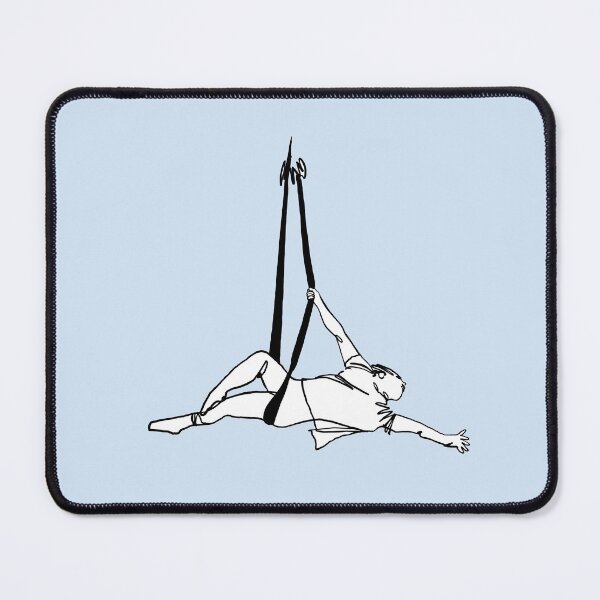 Item preview, Aerial Yoga - Light Blue designed and sold by Arkneer.