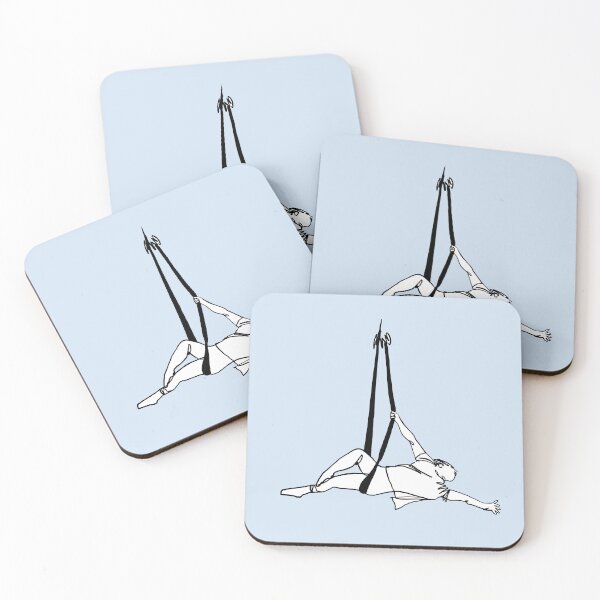 Item preview, Aerial Yoga - Light Blue designed and sold by Arkneer.