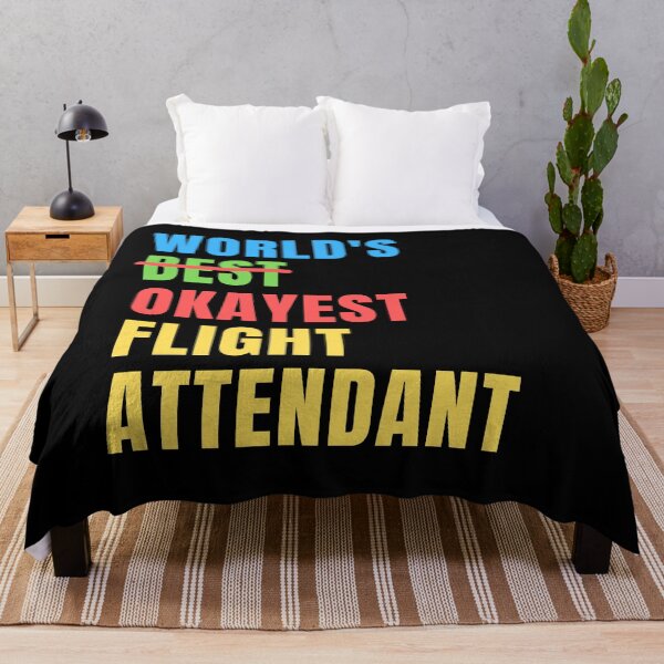 Item preview, World's Okayest Flight Attendant Funny Appreciation designed and sold by geniusshirtsss.