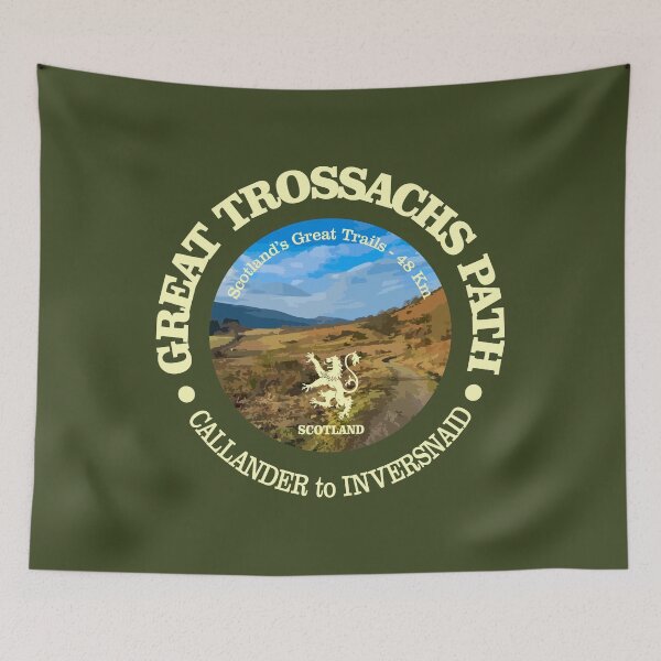 Item preview, Great Trossachs Path (rd) designed and sold by curranmorgan.