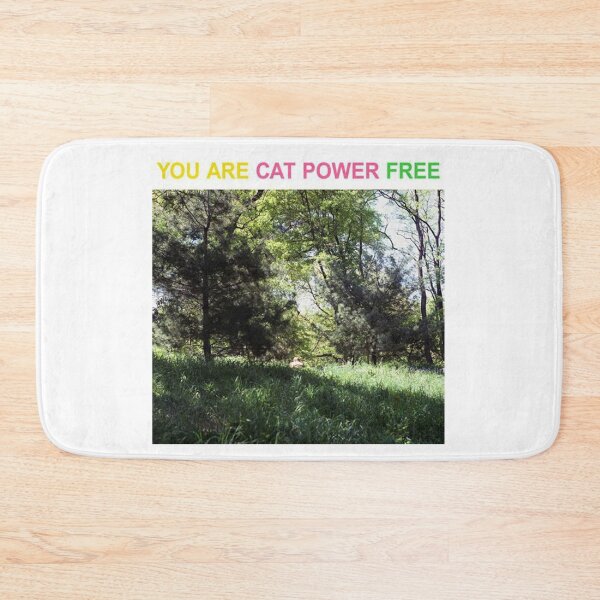Item preview, Cat Power You Are Free designed and sold by BubbleMeTender.