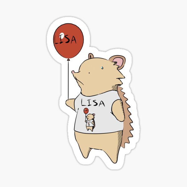Lisa  Sticker