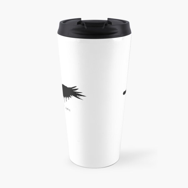 Hydrus Raven H© Travel Coffee Mug