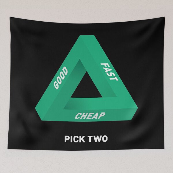 Item preview, Pick Two - Goods & Services - Teal designed and sold by thedustyshelves.