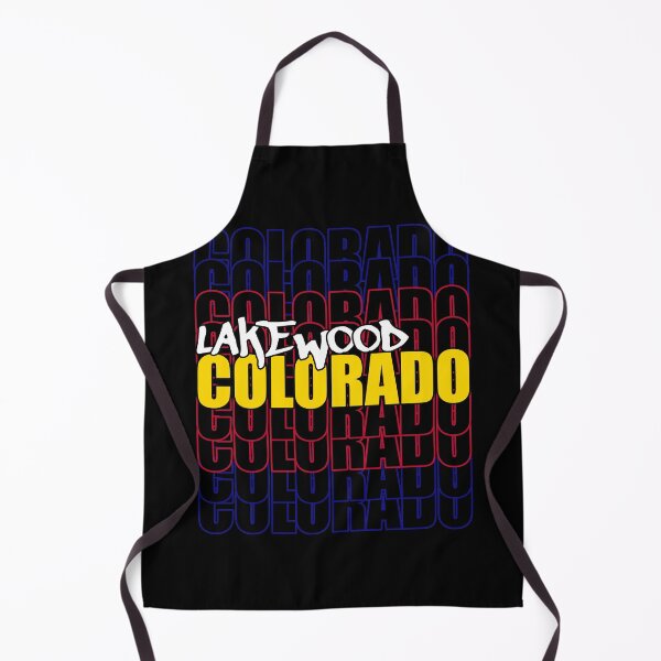 Item preview, Lakewood Colorado State Flag Typography designed and sold by that5280lady.