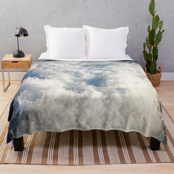 Item preview, The White Foam of the Dark Blue Sea designed and sold by Joyful Gelbe.