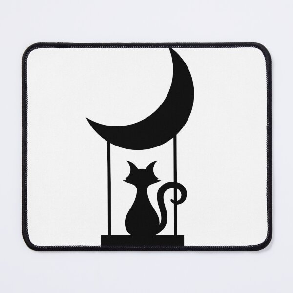 Item preview, Cat Swinging on the Moon designed and sold by CreativeBel.