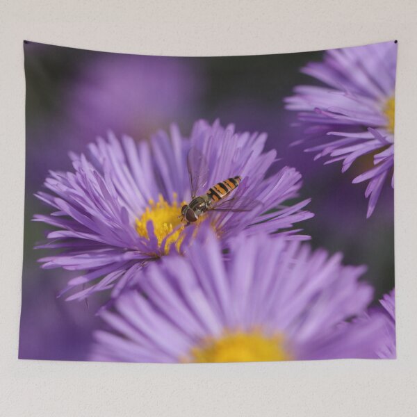 Item preview, Bee on the purple Flower designed and sold by RafaelLima7.