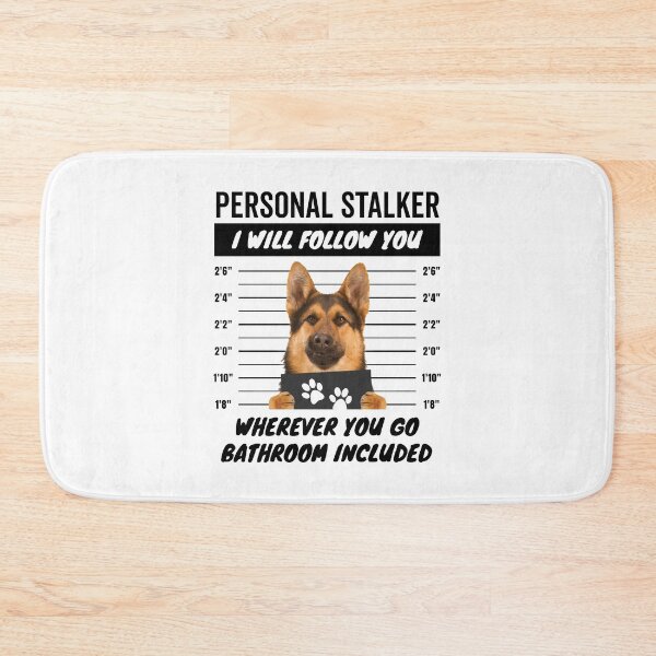 Item preview, Personal Stalker Furry Dog Memes – German Shepherd designed and sold by More Cute Dogs.
