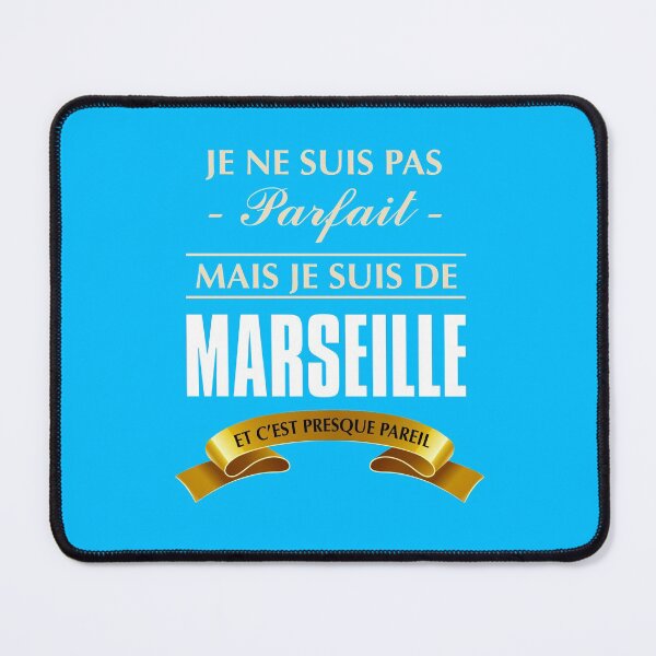 Item preview, I AM NOT PERFECT BUT I AM FROM MARSEILLE IT'S ALMOST THE SAME designed and sold by Aspretto.