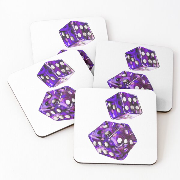 Item preview, Purple dice drawing designed and sold by Jcolordrawingz.