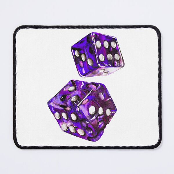 Item preview, Purple dice drawing designed and sold by Jcolordrawingz.