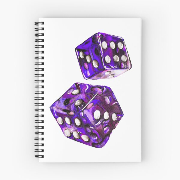 Item preview, Purple dice drawing designed and sold by Jcolordrawingz.