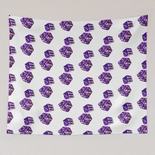 Item preview, Purple dice drawing designed and sold by Jcolordrawingz.