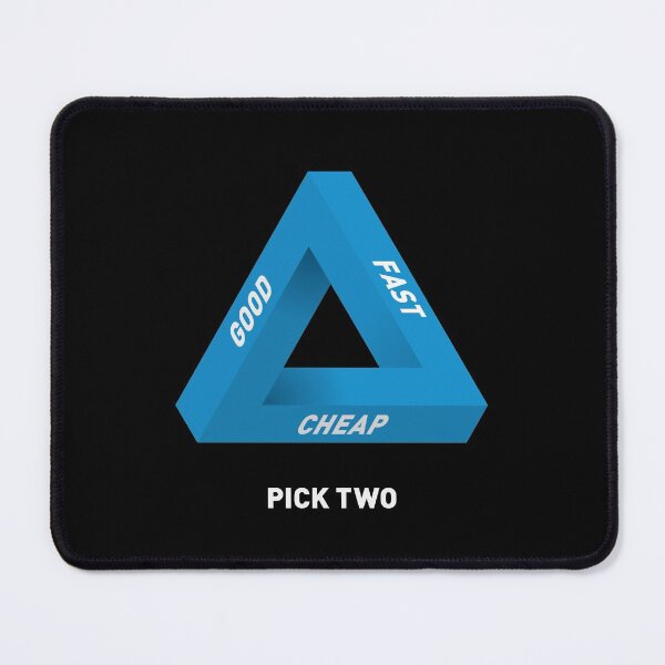 Item preview, Pick Two - Goods & Services - Blue designed and sold by thedustyshelves.