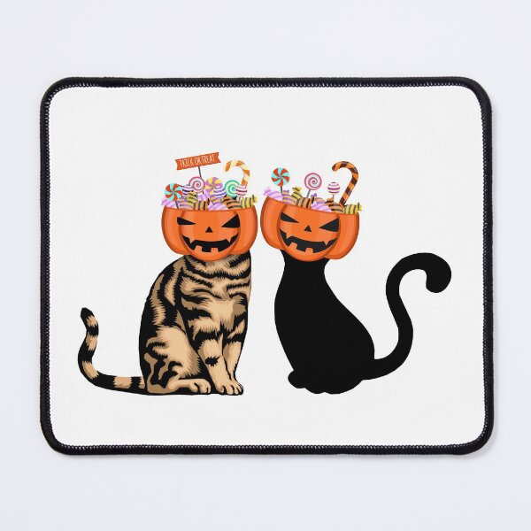 Item preview, Halloween Carved Pumpkin Cats - Meoween designed and sold by CreativeMansion.