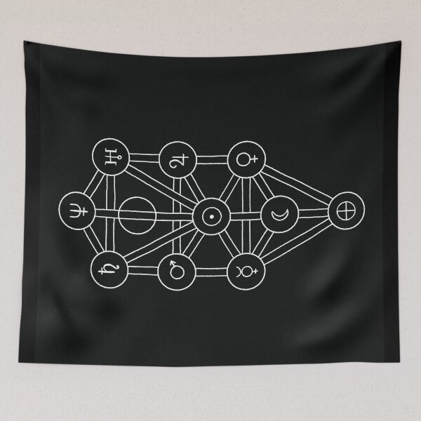 Item preview, Qliphoth minimal and esoteric design for poster and shirts designed and sold by KoraLunaArt.