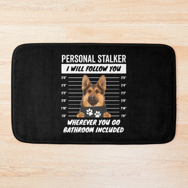 Item preview, Personal Stalker Furry Dog Memes – German Shepherd designed and sold by More Cute Dogs.