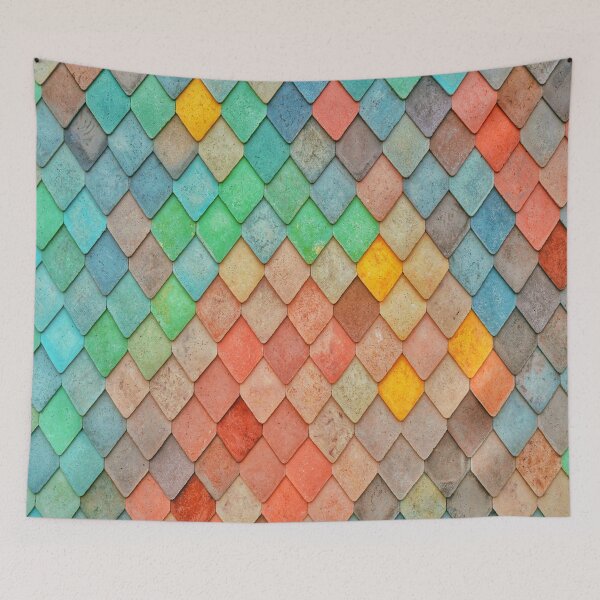 Item preview, Rainbow Pastel Watercolor Moroccan Pattern designed and sold by ShamaBo.