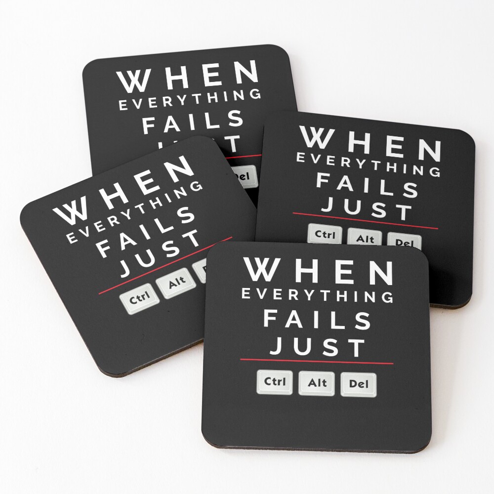 Item preview, Coasters (Set of 4) designed and sold by ComputerGeeksTs.