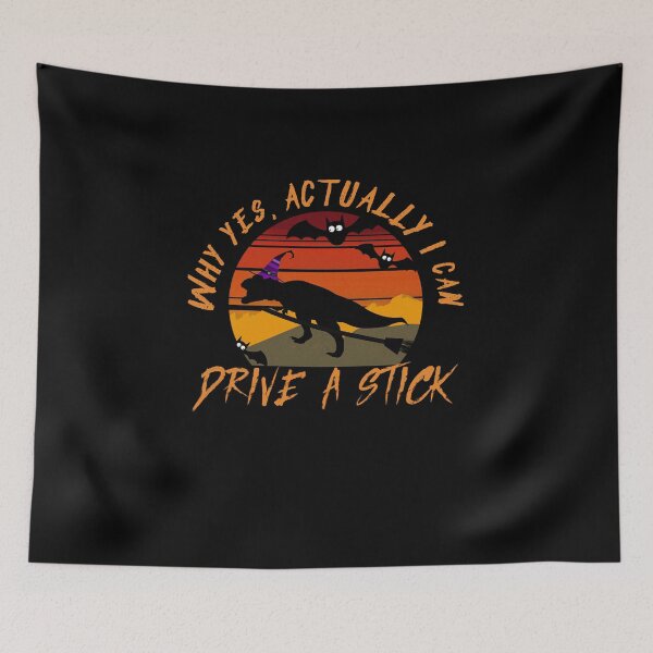 Item preview, Why yes actually I can drive a stick dinosaur designed and sold by DiensDesign.