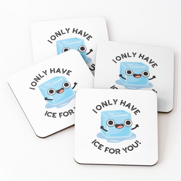 Item preview, I Only Have Ice For You Funny Eye Puns  designed and sold by punnybone.