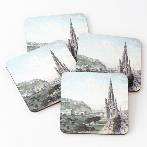 Item preview, Vintage Illustration of Princes Street, Edinburgh designed and sold by yourscotland.