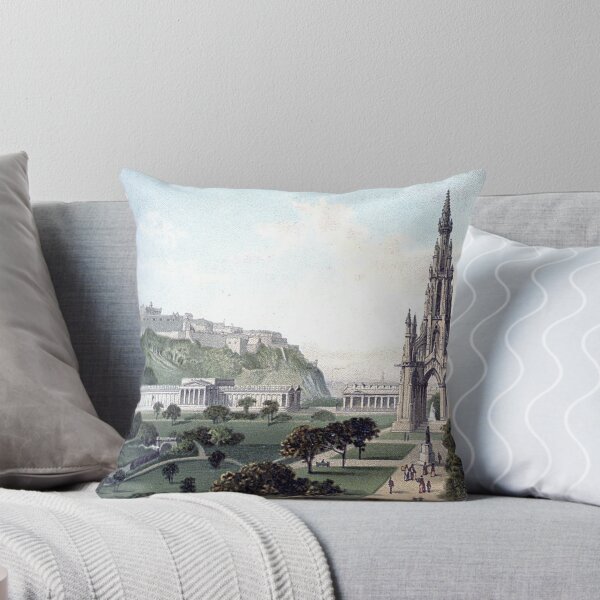 Item preview, Vintage Illustration of Princes Street, Edinburgh designed and sold by yourscotland.