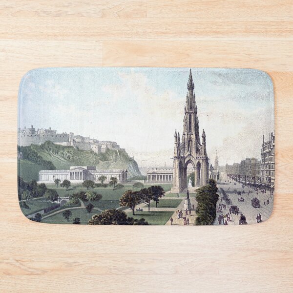 Item preview, Vintage Illustration of Princes Street, Edinburgh designed and sold by yourscotland.