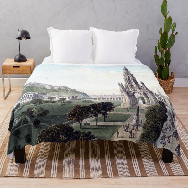 Item preview, Vintage Illustration of Princes Street, Edinburgh designed and sold by yourscotland.