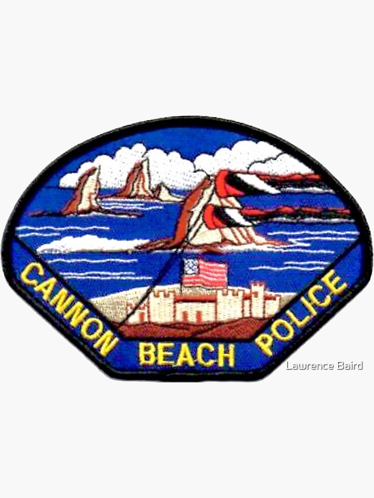 "Cannon Beach Oregon Police Department" Sticker for Sale by