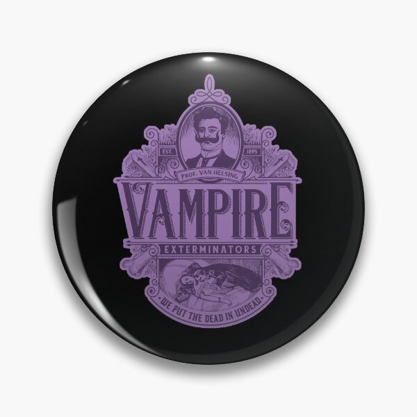 Artikelvorschau, Vampir-Exterminator-Design im Vintage-Stil entworfen und verkauft von Scott Banks.