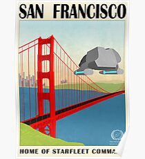 Star Trek - Travel Poster (San Francisco) Poster