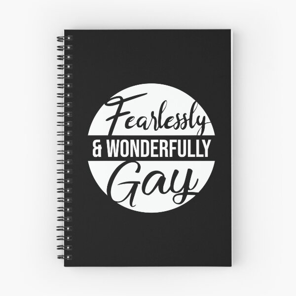 Item preview, Fearlessly Gay - White designed and sold by ADHDalex.