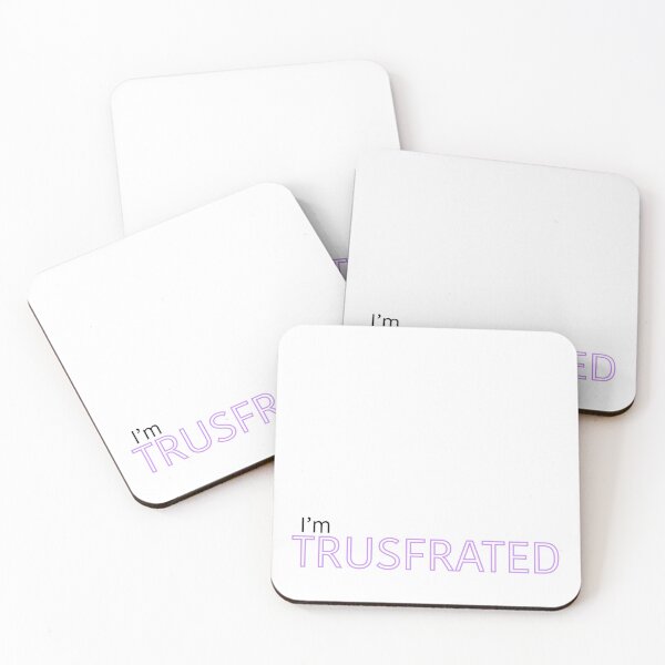 Item preview, I'm Trusfrated Jungkook BTS - Purple Outline designed and sold by SemDesigns1.