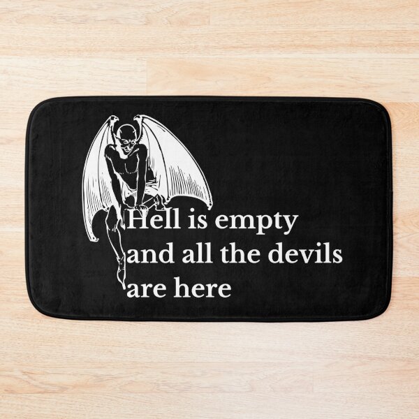 Item preview, Hell Is Empty and All The Devils Are Here - Shakespeare - The Tempest designed and sold by MemesOfHistory.
