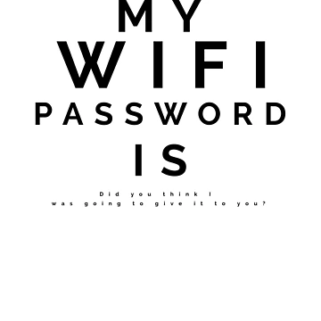 Artwork thumbnail, Computer Geek Wifi Password by ComputerGeeksTs