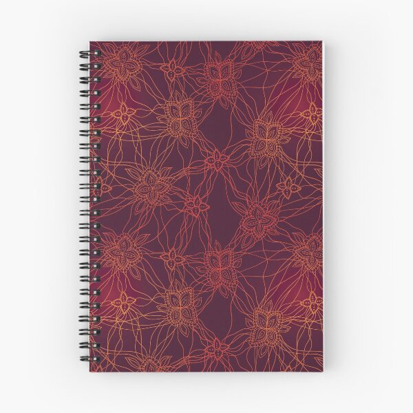 Item preview, Abstract dark red decorative pattern designed and sold by JoyColorLove.