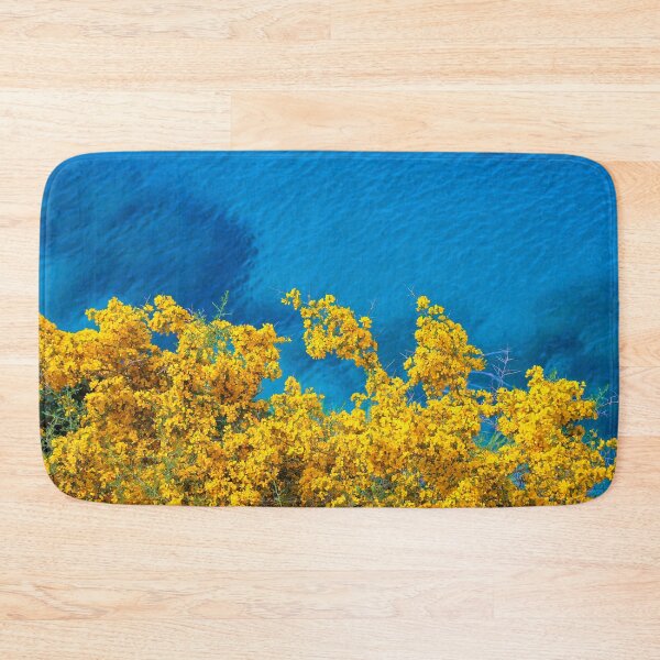 Item preview, Tree of yellow flowers over the sea designed and sold by RafaelLima7.
