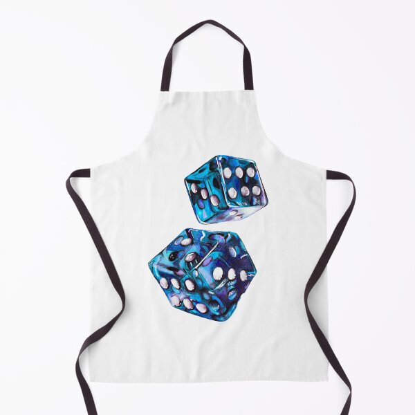 Item preview, Blue dice drawing designed and sold by Jcolordrawingz.