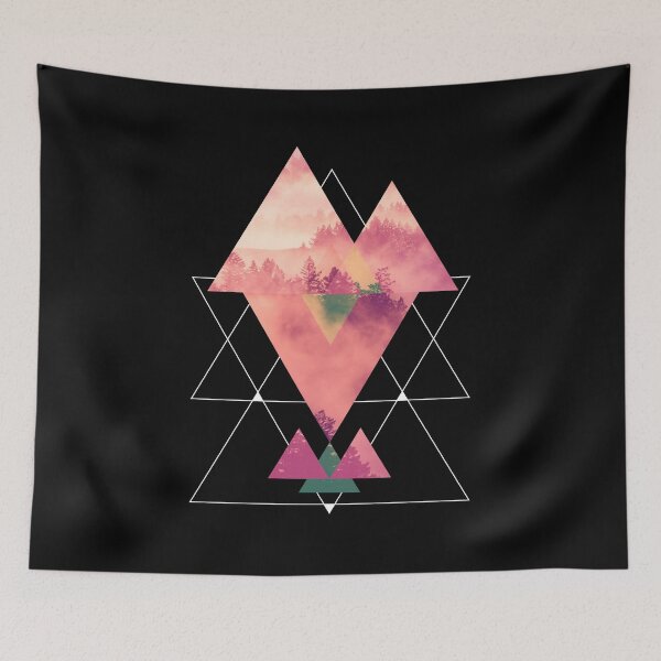 Item preview, Triangle Nordic forest designed and sold by TamGustam.