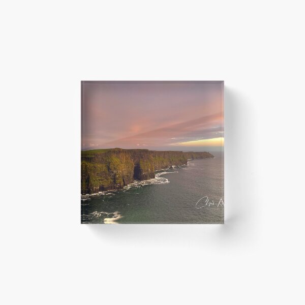 Item preview, Cliffs of moher sunset designed and sold by ckubik.