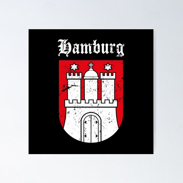 Item preview, Hamburg Wappen designed and sold by ForzaDesigns.