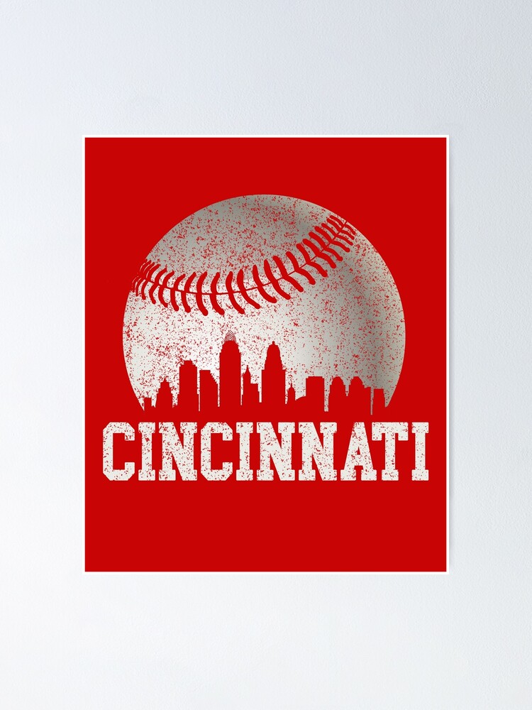 Jonathan India Cincinnati Reds Baseball Poster Art Print