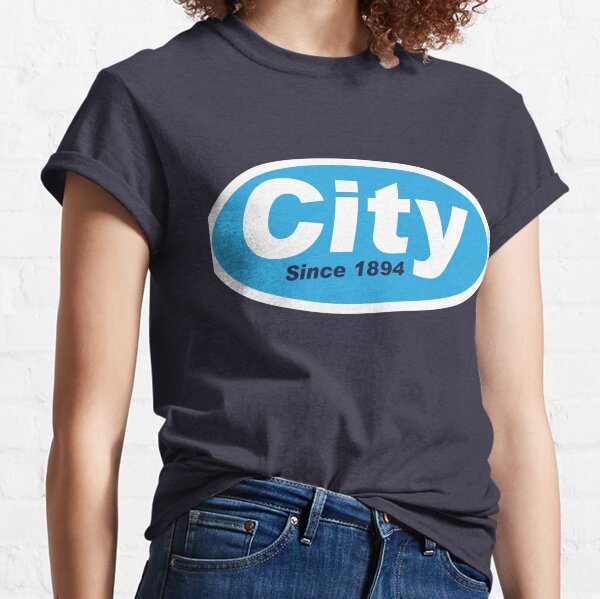 Manchester City T-shirt Womens MCFC Ladies Tee CITY -   Israel