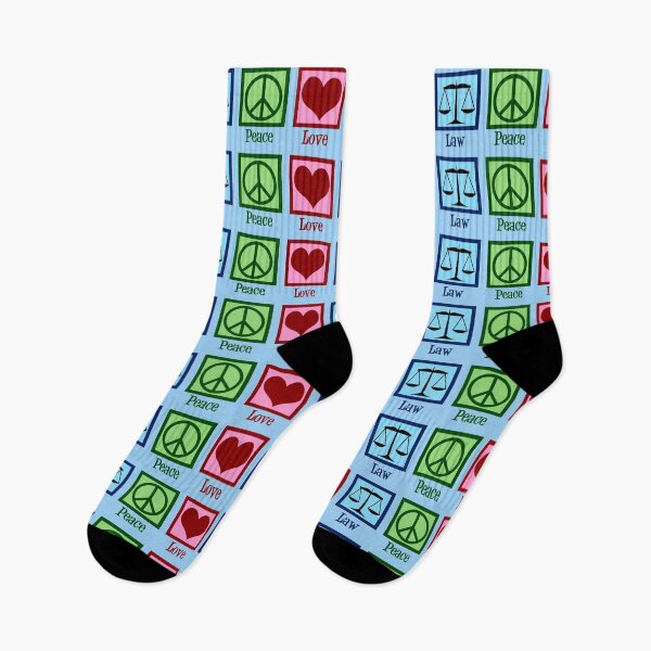 Item preview, Peace Love Law designed and sold by Epic Love Designs.