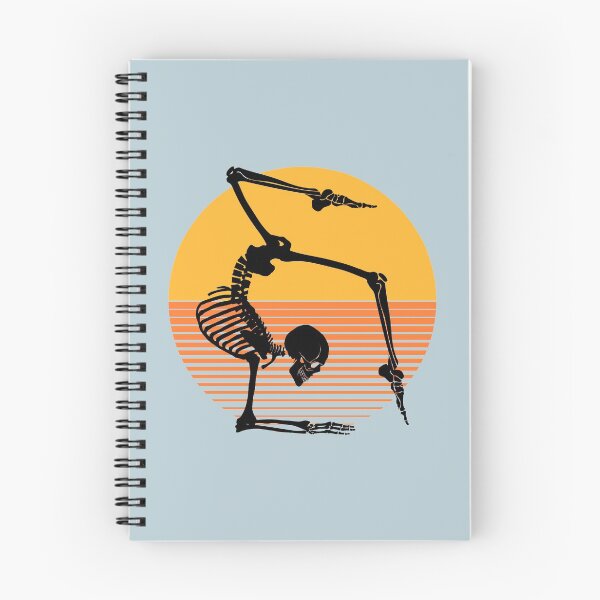 Item preview, Funny Meditating Skeleton Yoga Sunset, Halloween, meditation, Zen | designed and sold by Boom-llqb.
