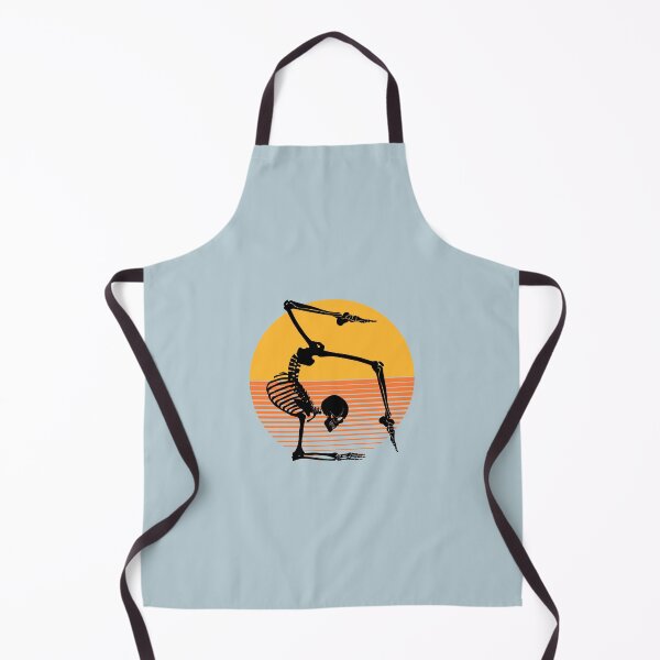 Item preview, Funny Meditating Skeleton Yoga Sunset, Halloween, meditation, Zen | designed and sold by Boom-llqb.