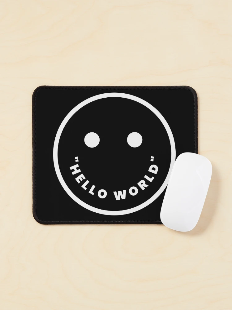 Thumbnail 1 of 5, Mouse Pad, Computer Geek Hello World designed and sold by ComputerGeeksTs.